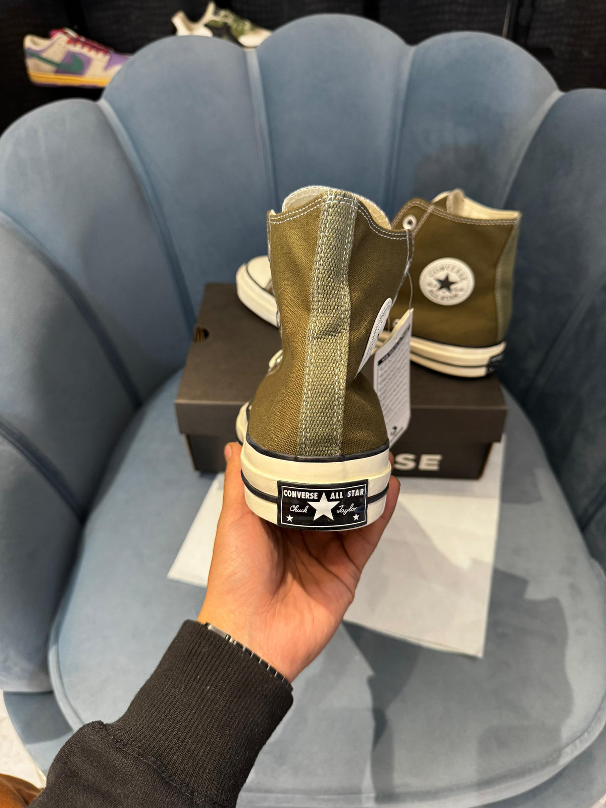 CONVERSE CHUCK TAYLOR 70S DARK MOSS