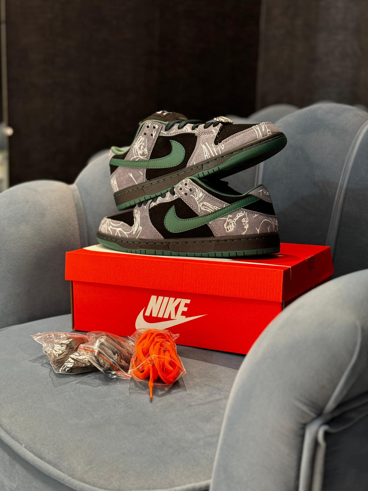 NIKE SB DUNK LOW THERE SKATEBOARD