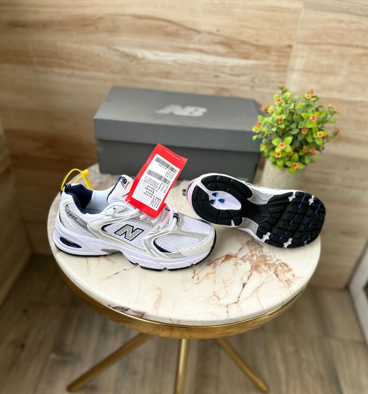 NEW BALANCE 530 SILVER/NAVY
