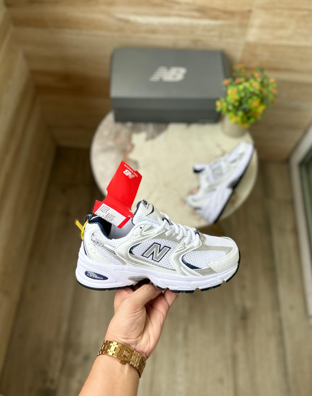 NEW BALANCE 530 SILVER/NAVY