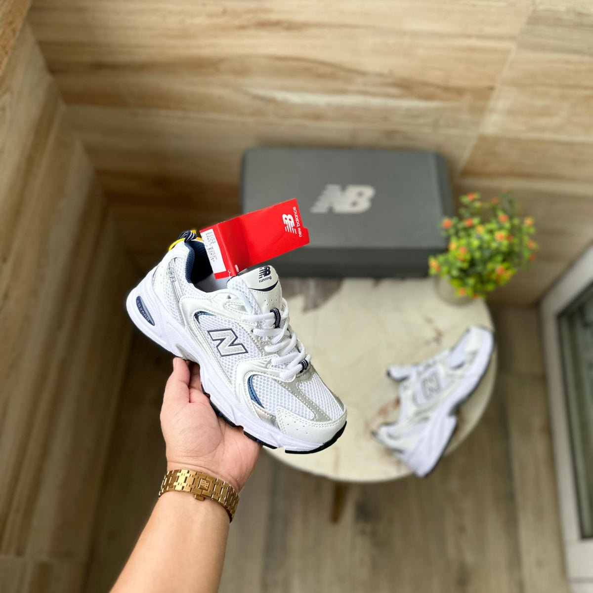 NEW BALANCE 530 SILVER/NAVY