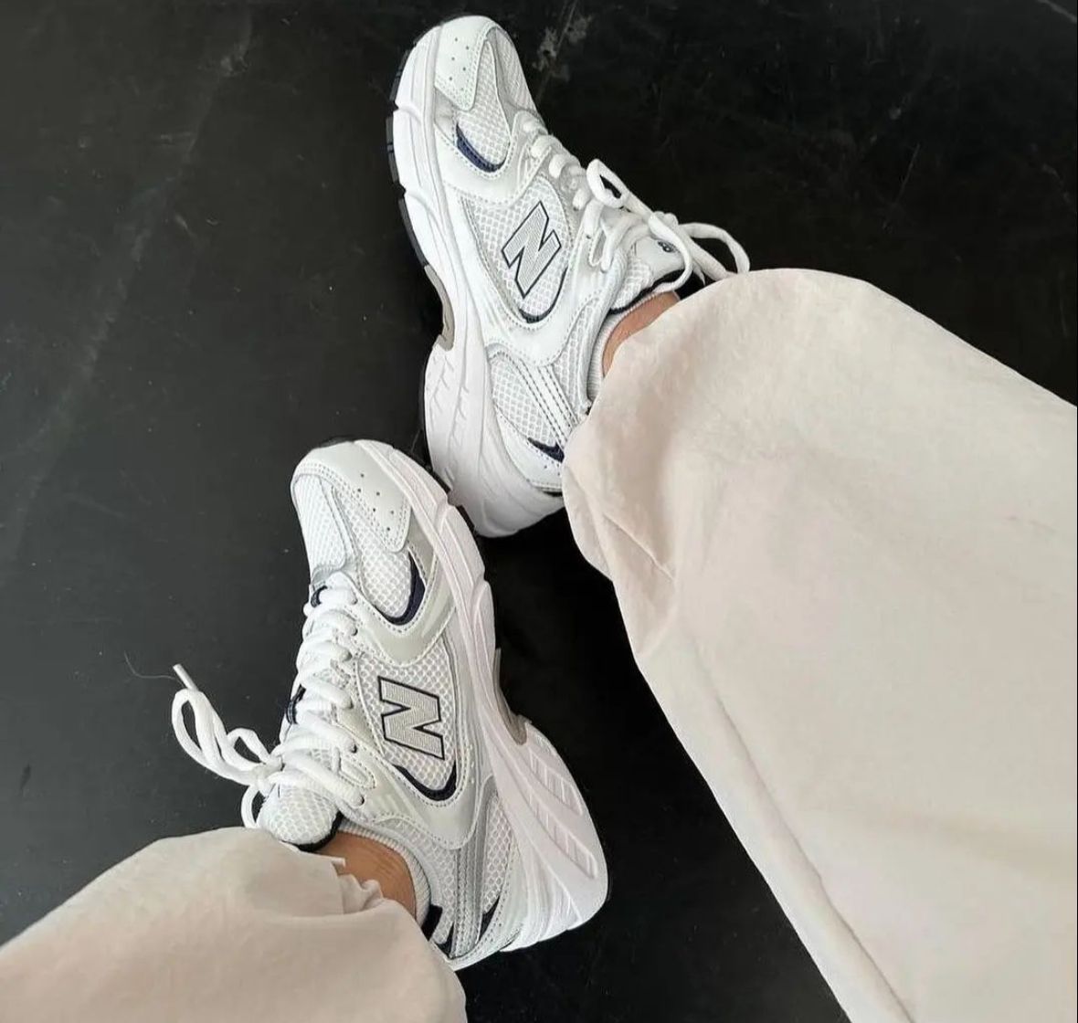 NEW BALANCE 530 SILVER/NAVY