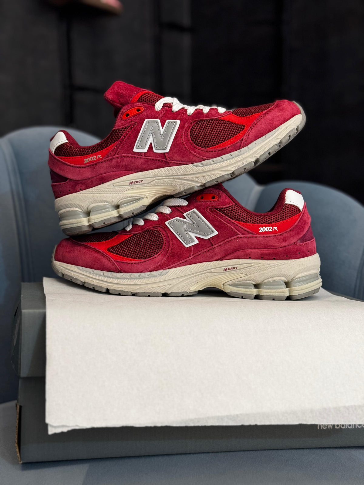NEW BALANCE 2002R CHERRY BORDEAUX