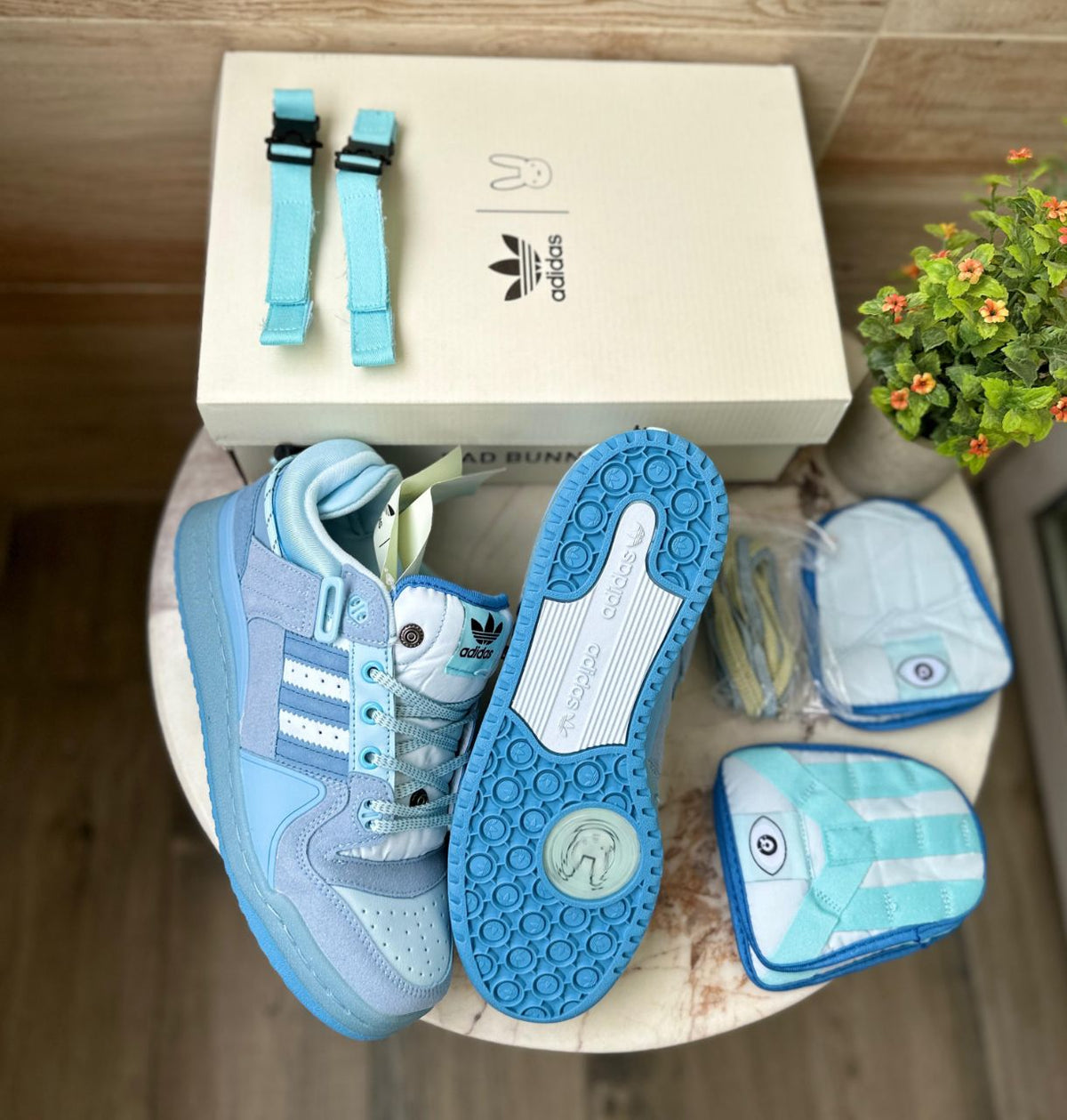 ADIDAS BAD BUNNY SKY BLUE