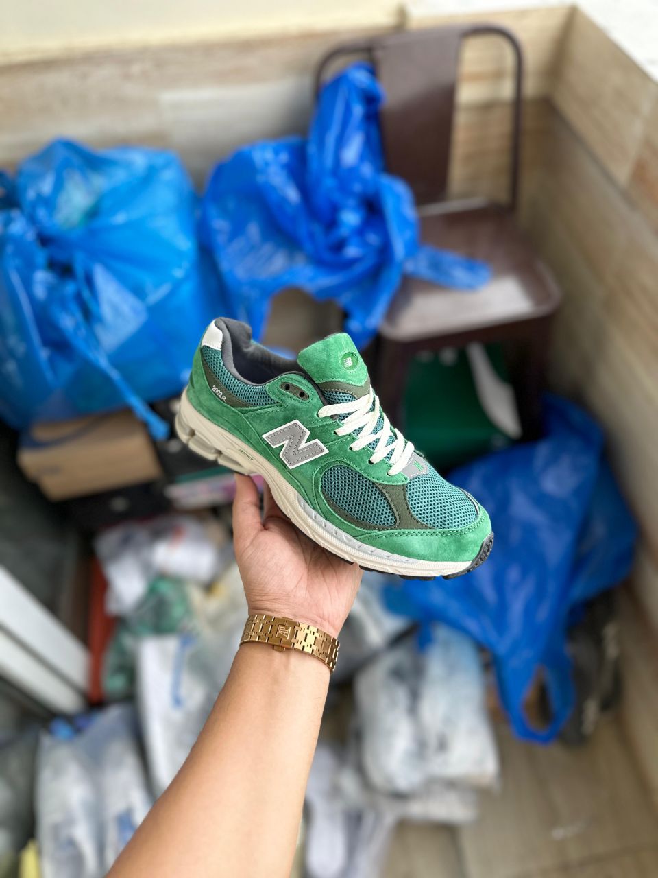 NEW BALANCE 2002R PROTECTION GREEN