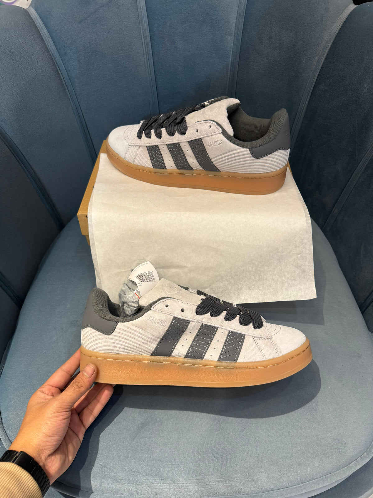 ADIDAS CAMPUS 00S 2024 GREY/BROWN