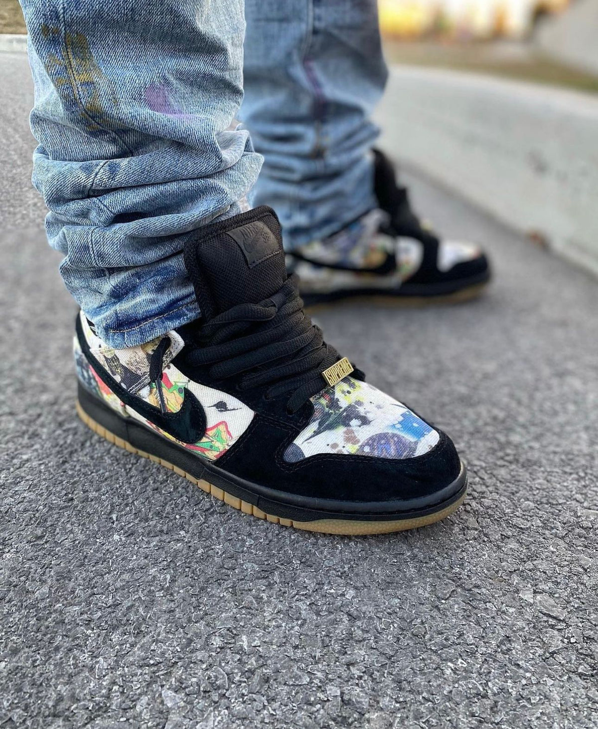 NIKE SB DUNK RAMMELLZEE X SUPREME
