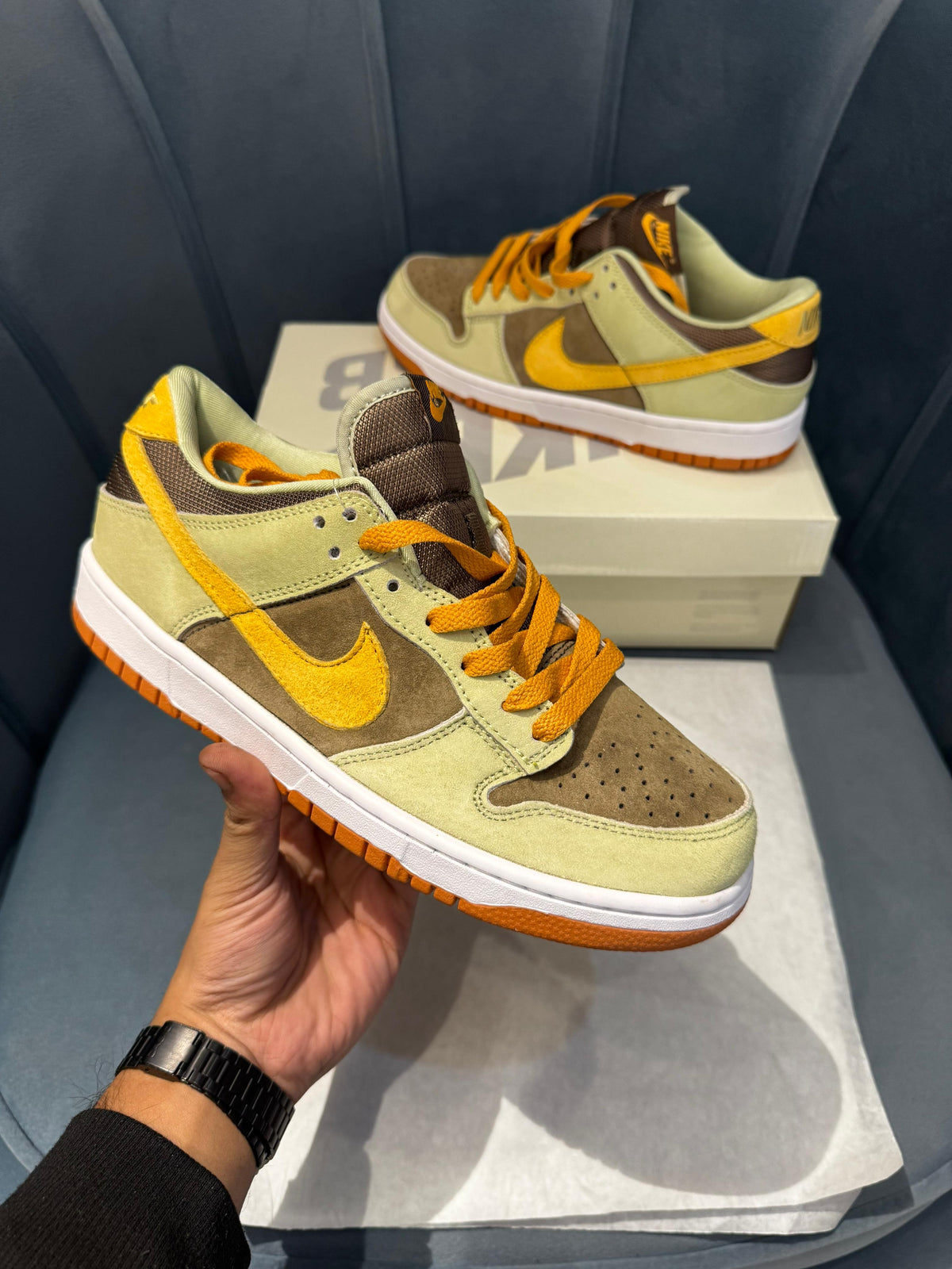 NIKE SB DUNK DUSTY OLIVE GREEN