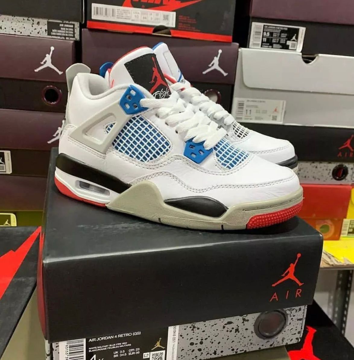 AIR JORDAN  RETRO 4 WHAT THE