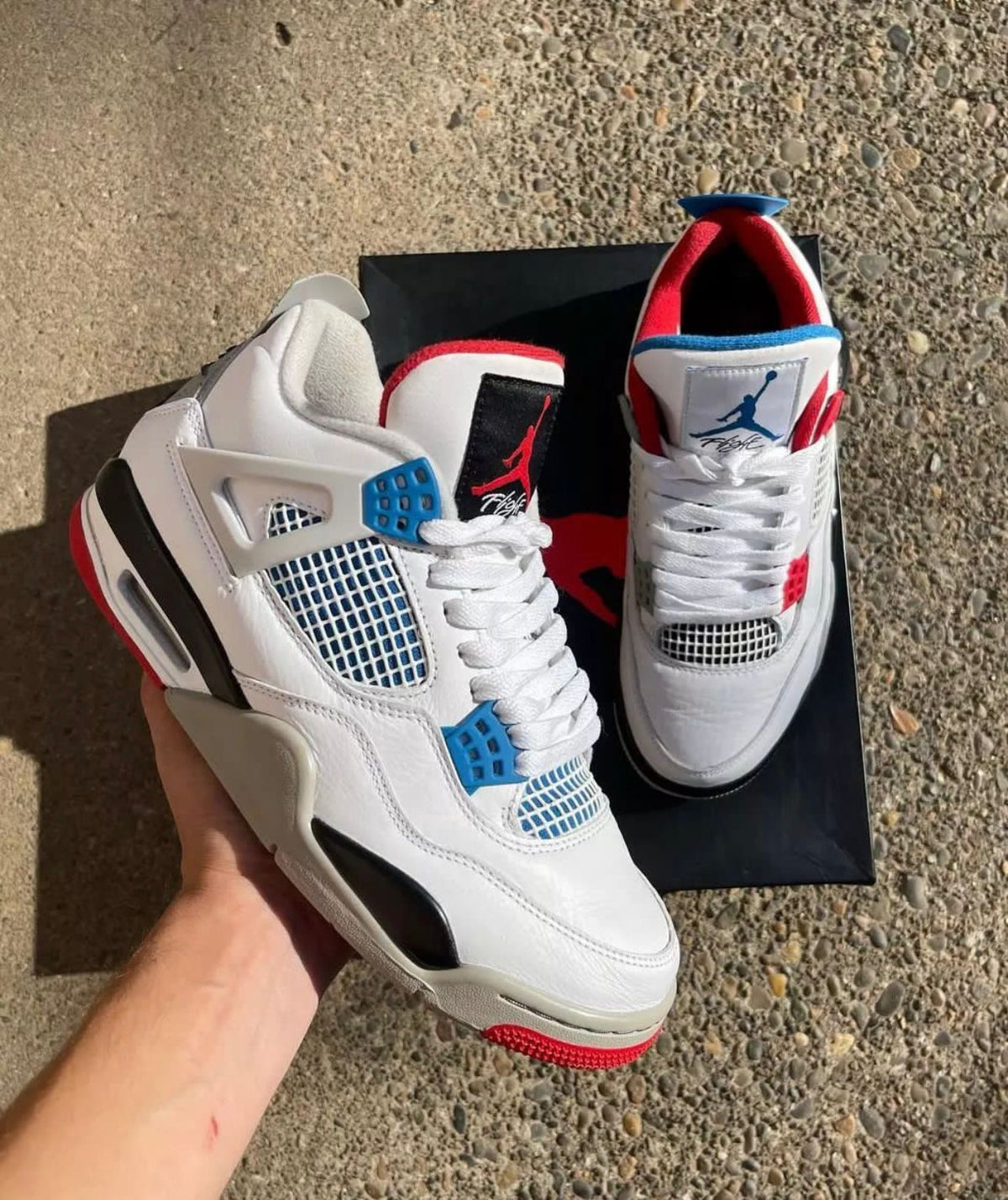 AIR JORDAN  RETRO 4 WHAT THE