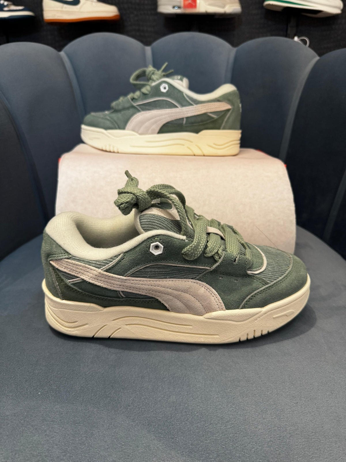 PUMA SUEDE 180 GREY GREEB