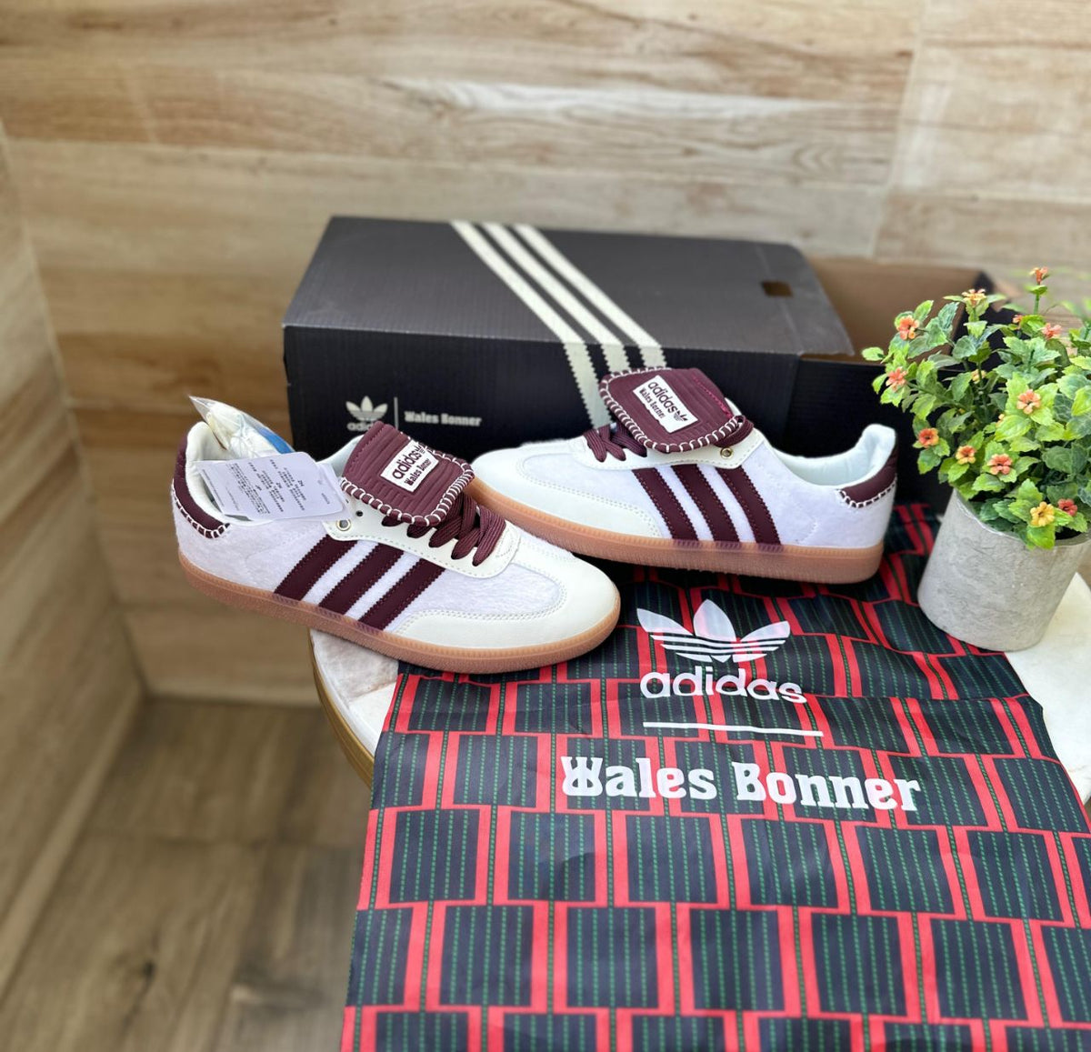 ADIDAS X WALES BONNER CREAM WHITE