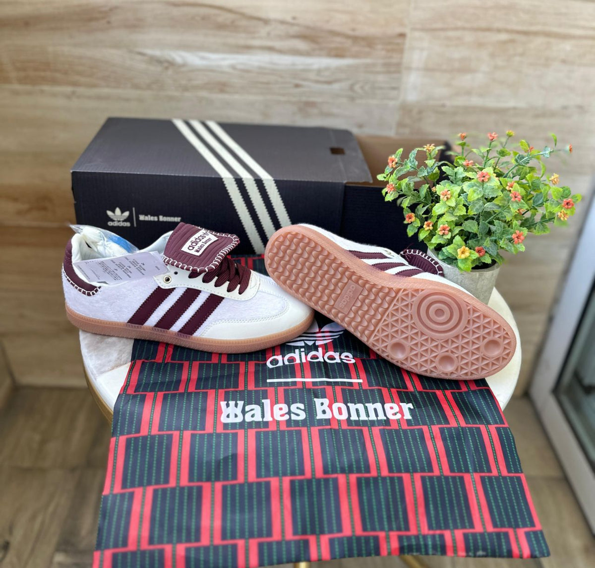 ADIDAS X WALES BONNER CREAM WHITE