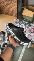 CROCS BAYABAND CLASSIC CLOG BLACK