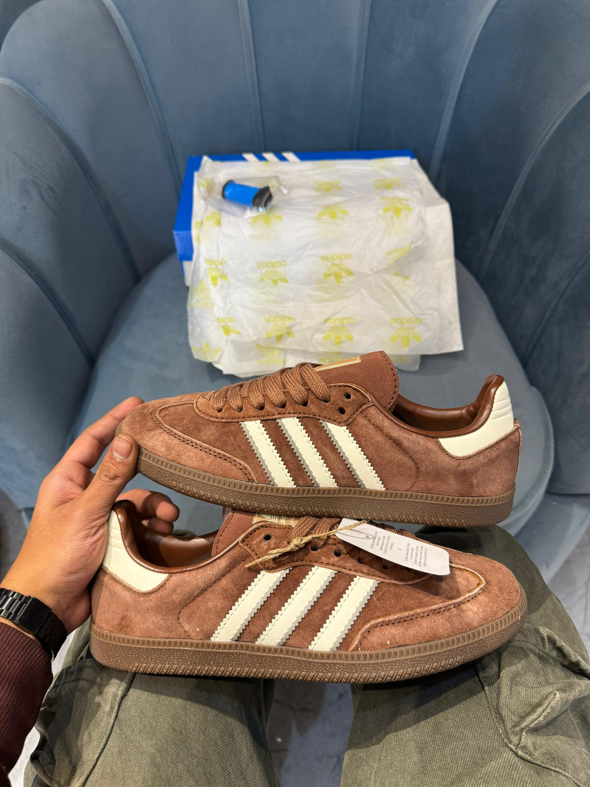ADIDAS SAMBA BROWN