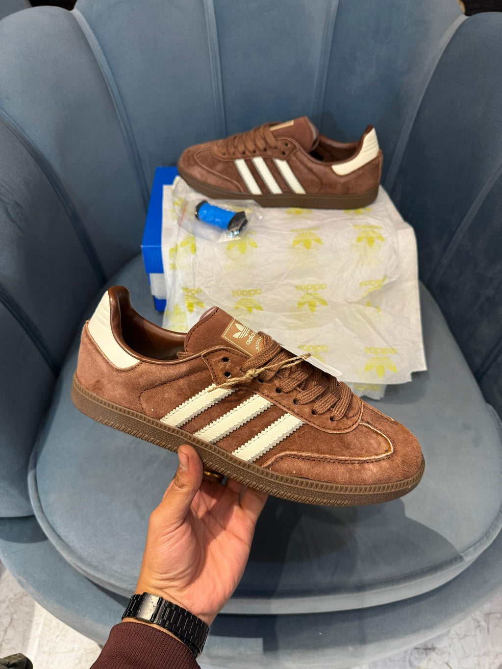 ADIDAS SAMBA BROWN