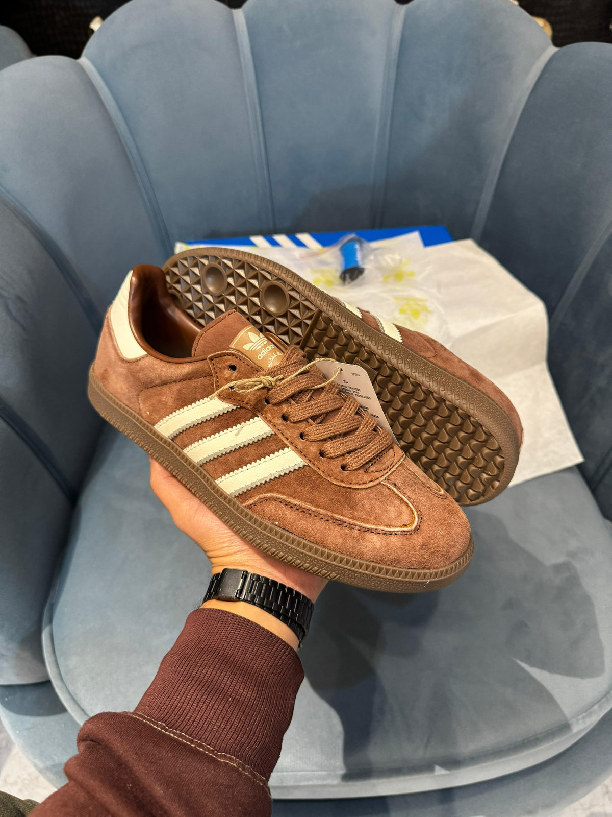 ADIDAS SAMBA BROWN