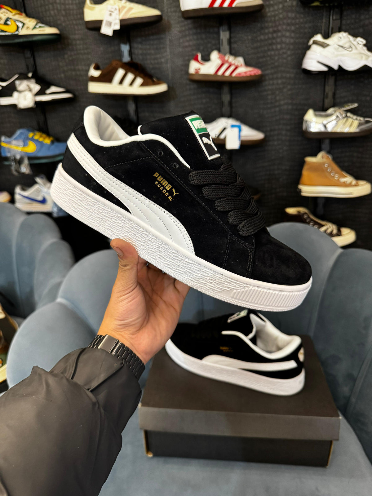 PUMA SUEDE XL BLACK