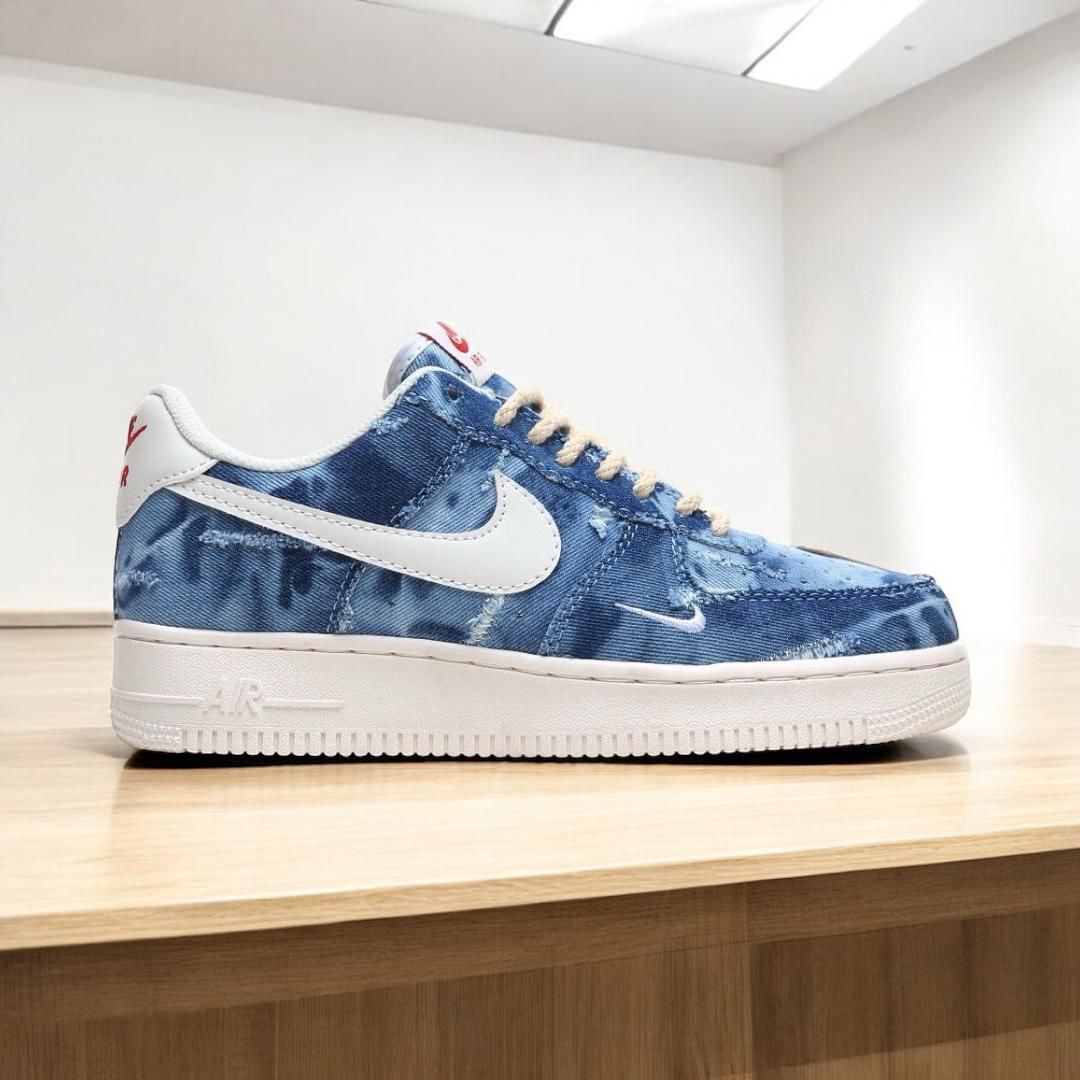 NIKE AIRFORCE 1 DENIM BLUE