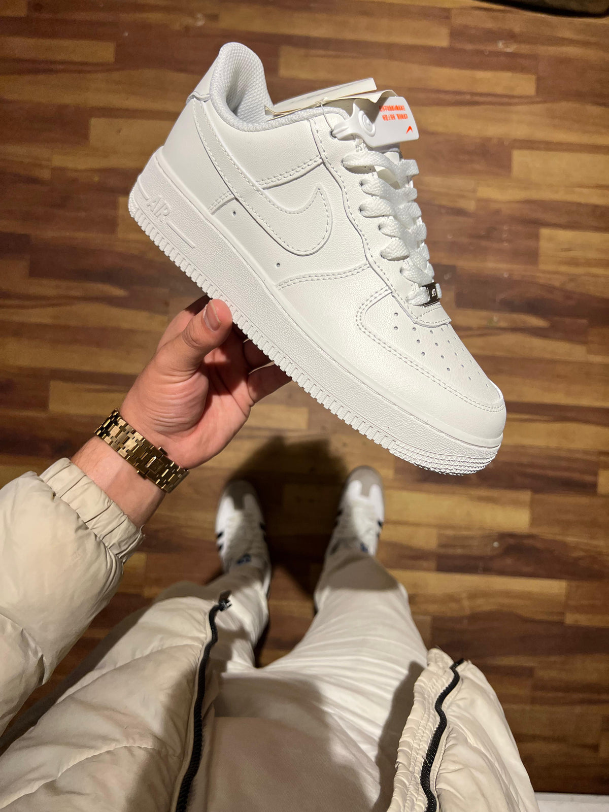 NIKE AIRFORCE 1 FULL LEATHER QUALITY