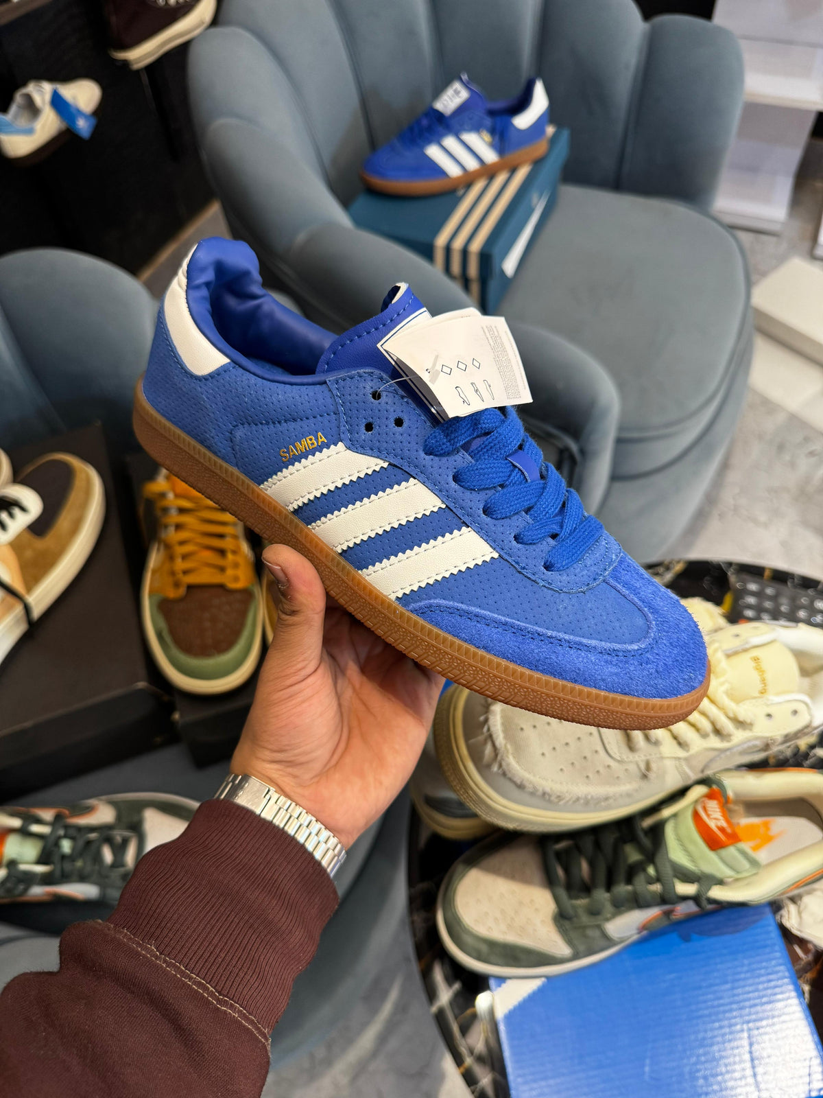 ADIDAS SAMBA ROYAL BLUE