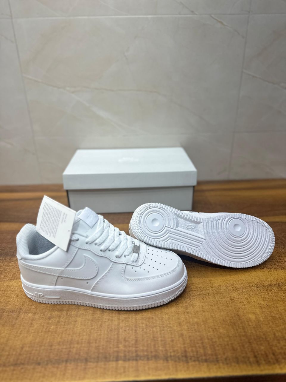 NIKE AIRFORCE 1 FULL LEATHER QUALITY