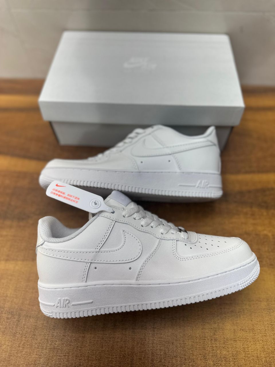 NIKE AIRFORCE 1 FULL LEATHER QUALITY
