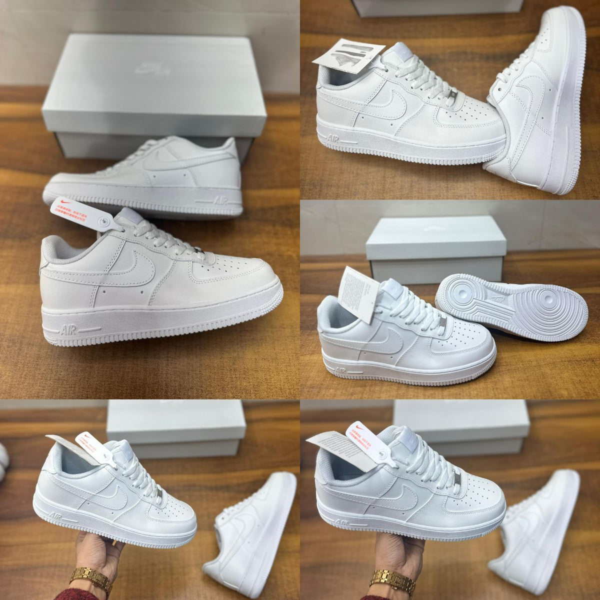 NIKE AIRFORCE 1 FULL LEATHER QUALITY
