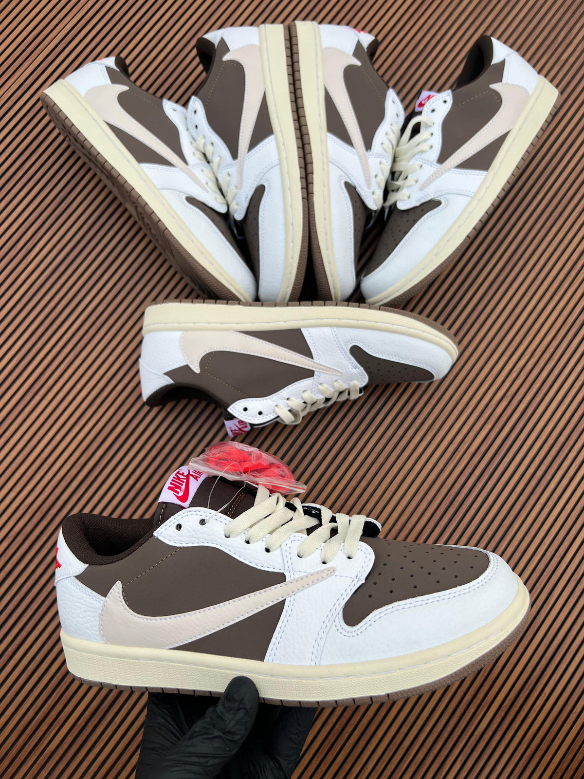 JORDAN 1 LOW RETRO X TRAVIS SCOTT REVERSE MOCHA