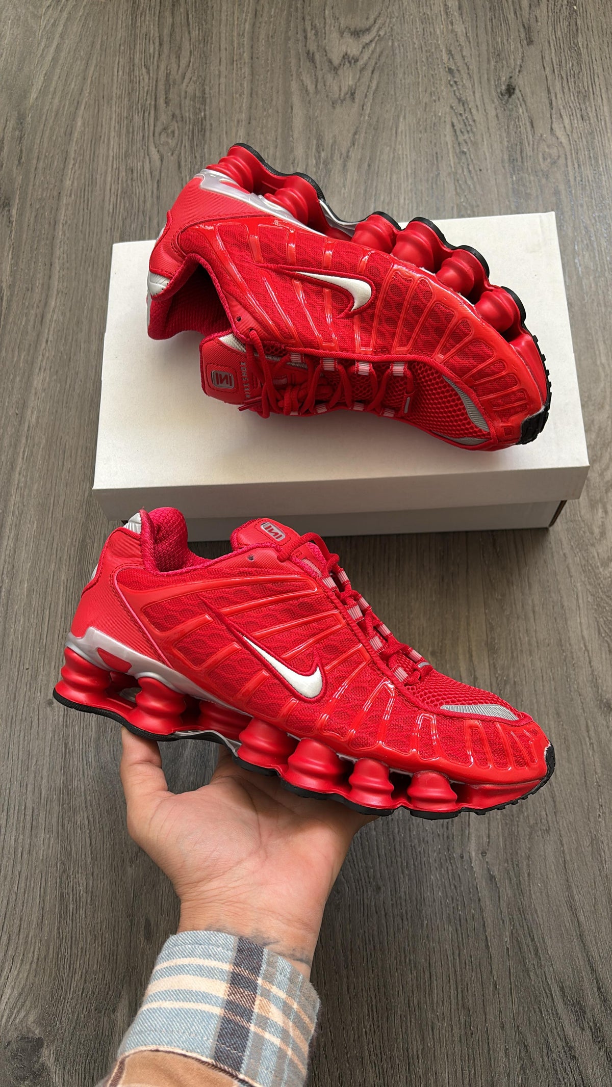 NIKE SHOX TL SPEED RED