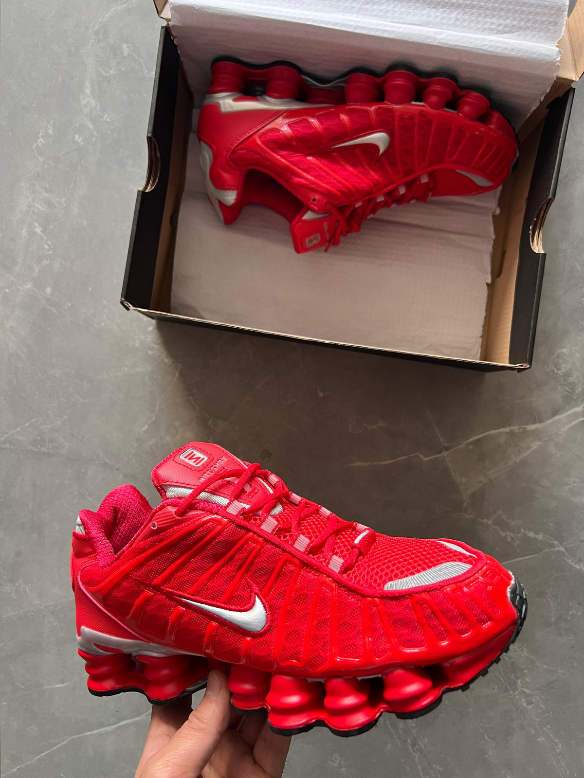 NIKE SHOX TL SPEED RED