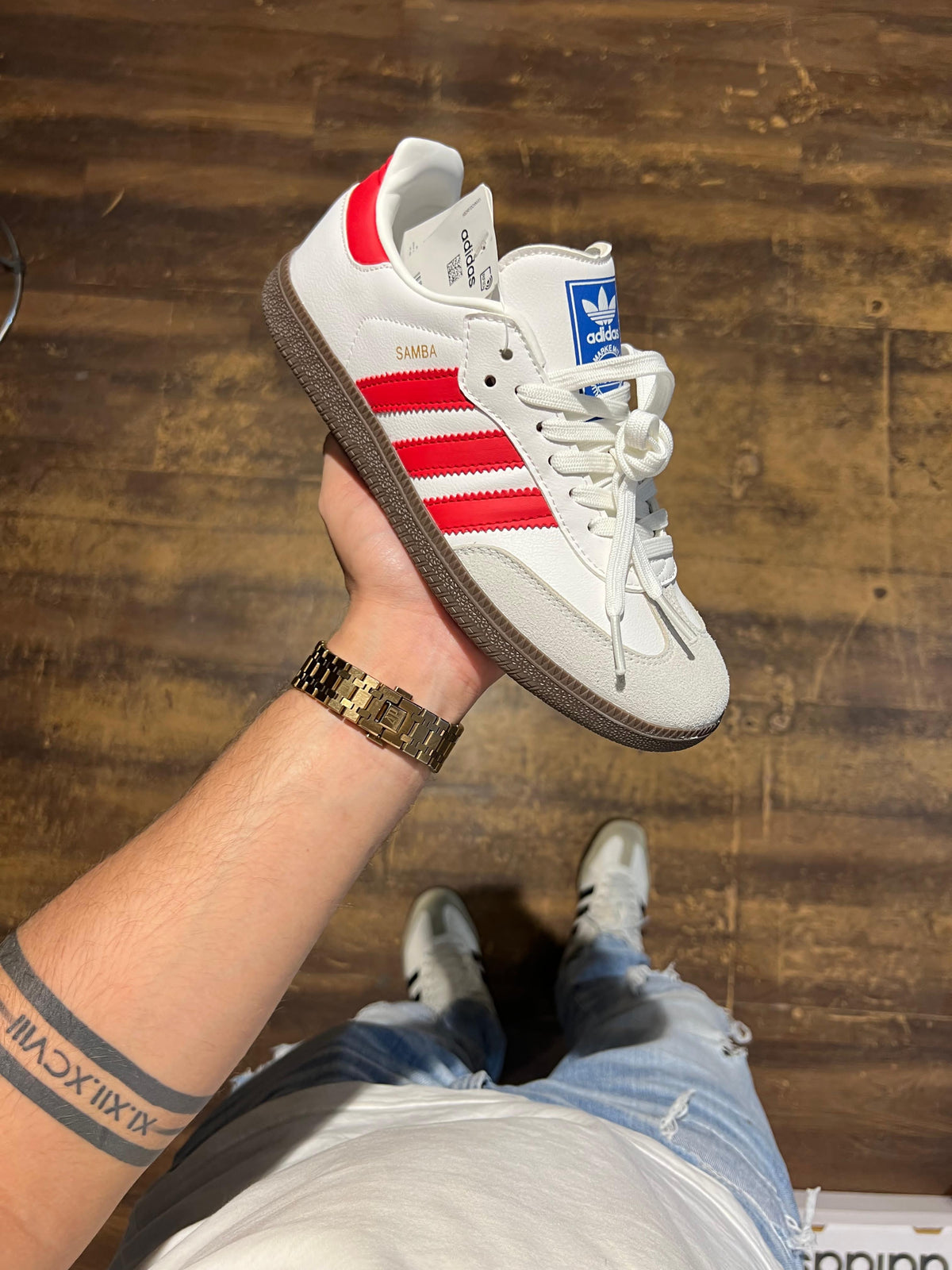 ADIDAS SAMBA RED