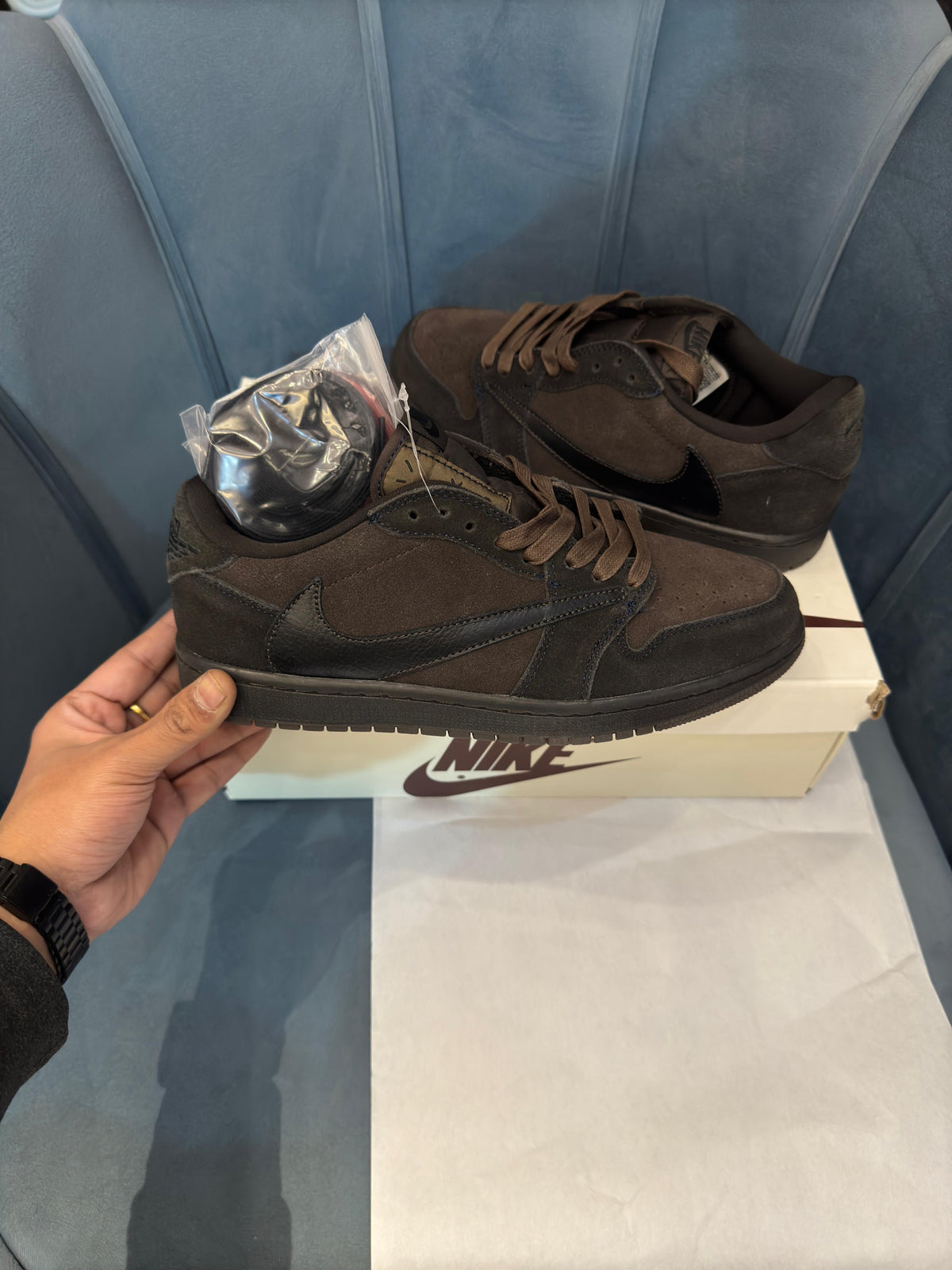 AIR JORDAN X TRAVISCOTT 1 LOW OG SP VELVET BROWN