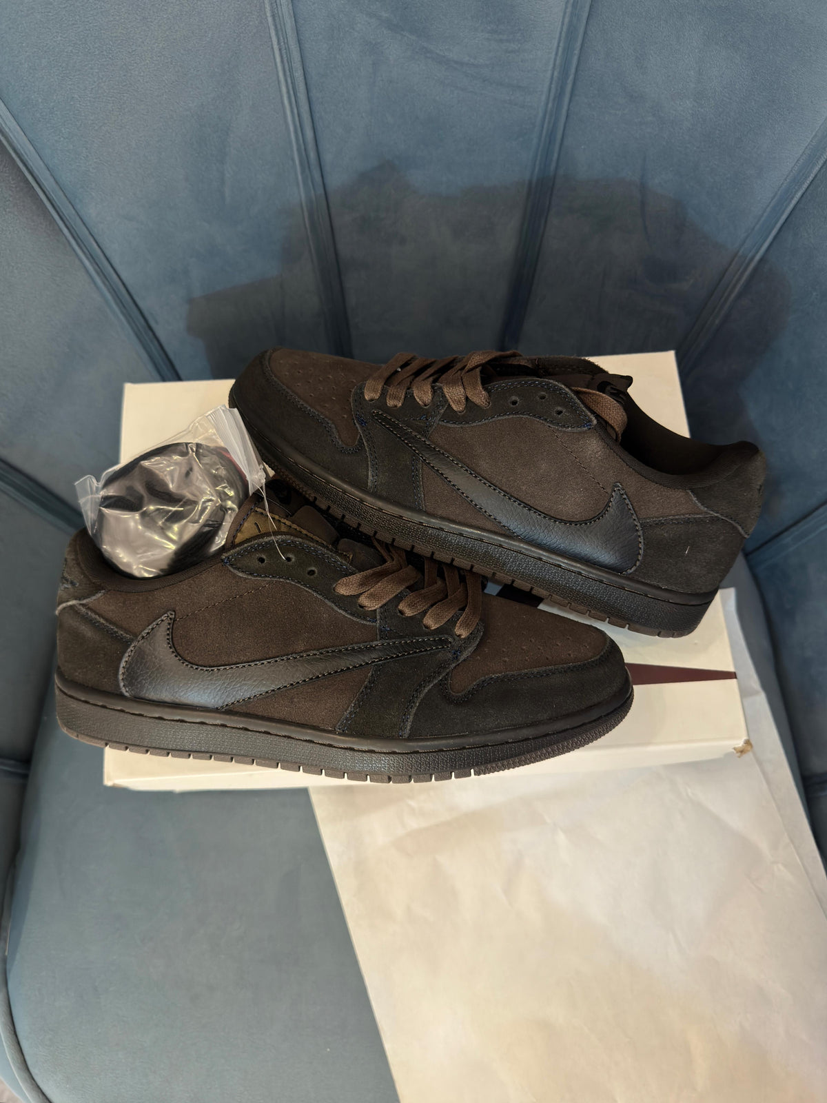 AIR JORDAN X TRAVISCOTT 1 LOW OG SP VELVET BROWN
