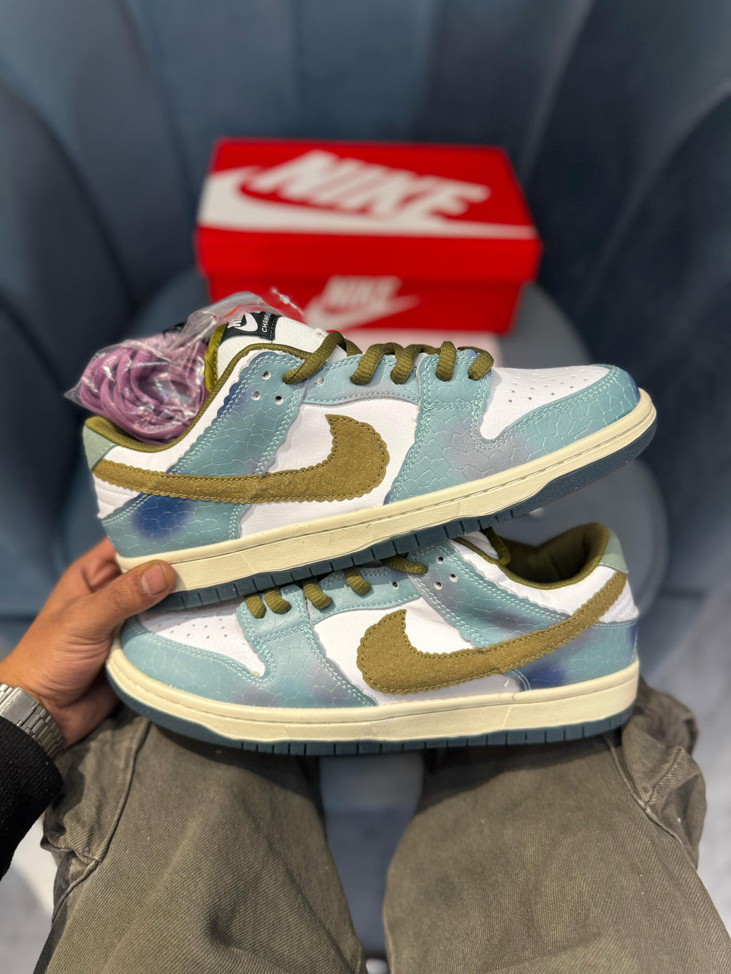 NIKE SB DUNK LOW ALEXIS SABLONE CHAMELEON