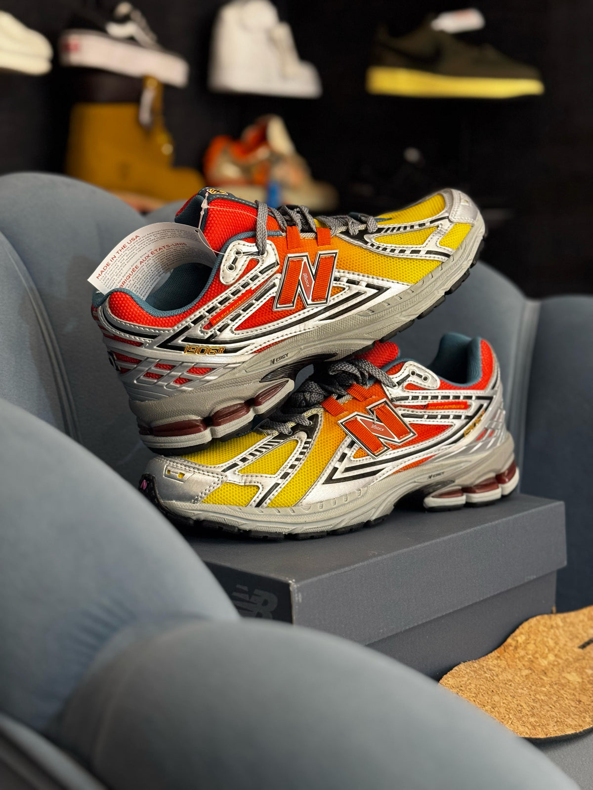 NEW BALANCE 1906R  HEAT BE HOT PACK LAVA X SALEHE BEMBURRY