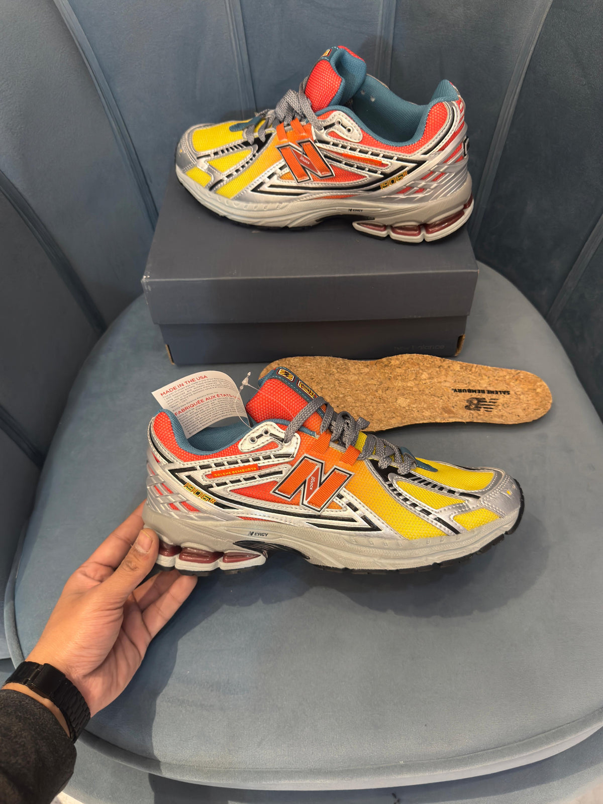NEW BALANCE 1906R  HEAT BE HOT PACK LAVA X SALEHE BEMBURRY