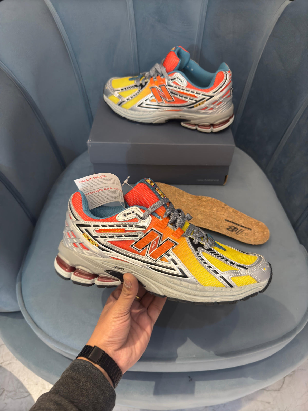 NEW BALANCE 1906R  HEAT BE HOT PACK LAVA X SALEHE BEMBURRY