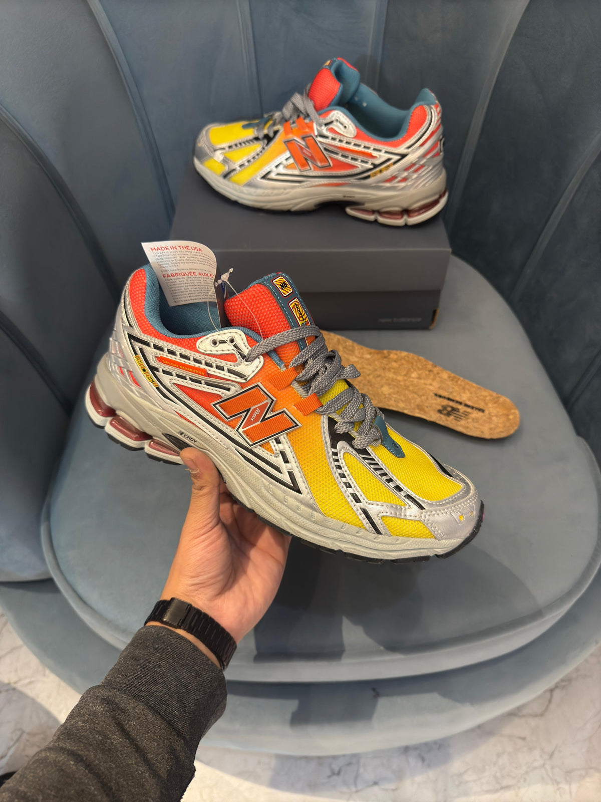 NEW BALANCE 1906R  HEAT BE HOT PACK LAVA X SALEHE BEMBURRY