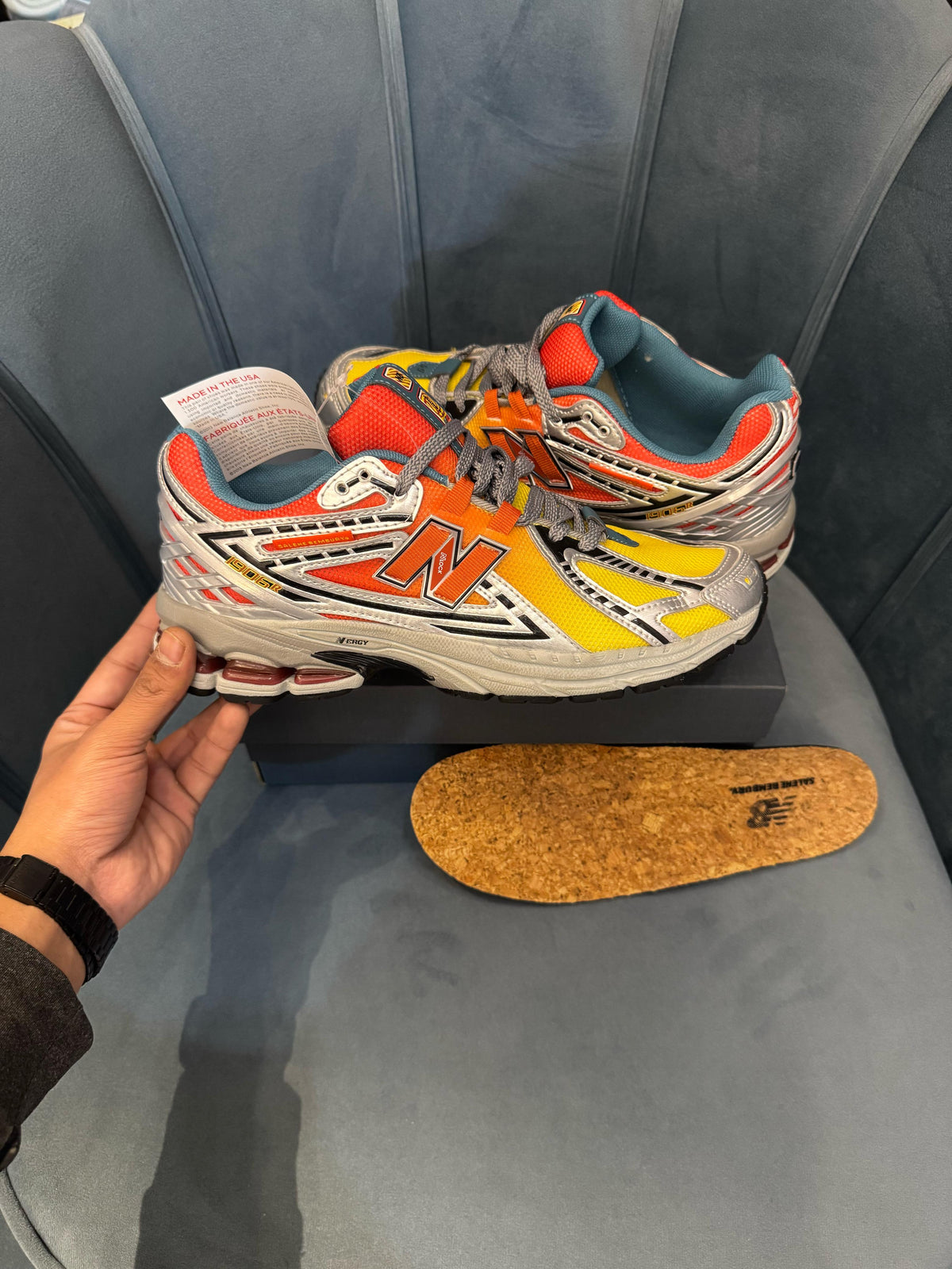 NEW BALANCE 1906R  HEAT BE HOT PACK LAVA X SALEHE BEMBURRY