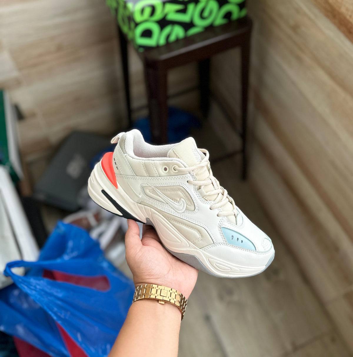 NIKE MK2 TEKNO CREAM ORANGE