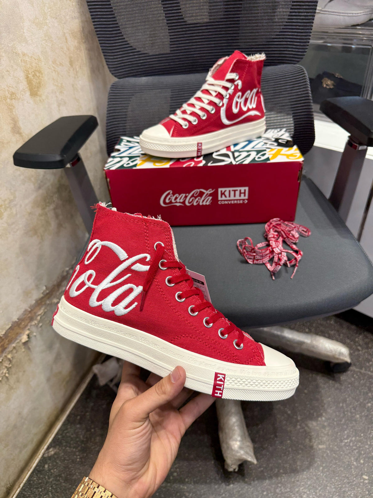 CONVERSE CHUCK TAYLOR 70 KITH X  COCO COLA