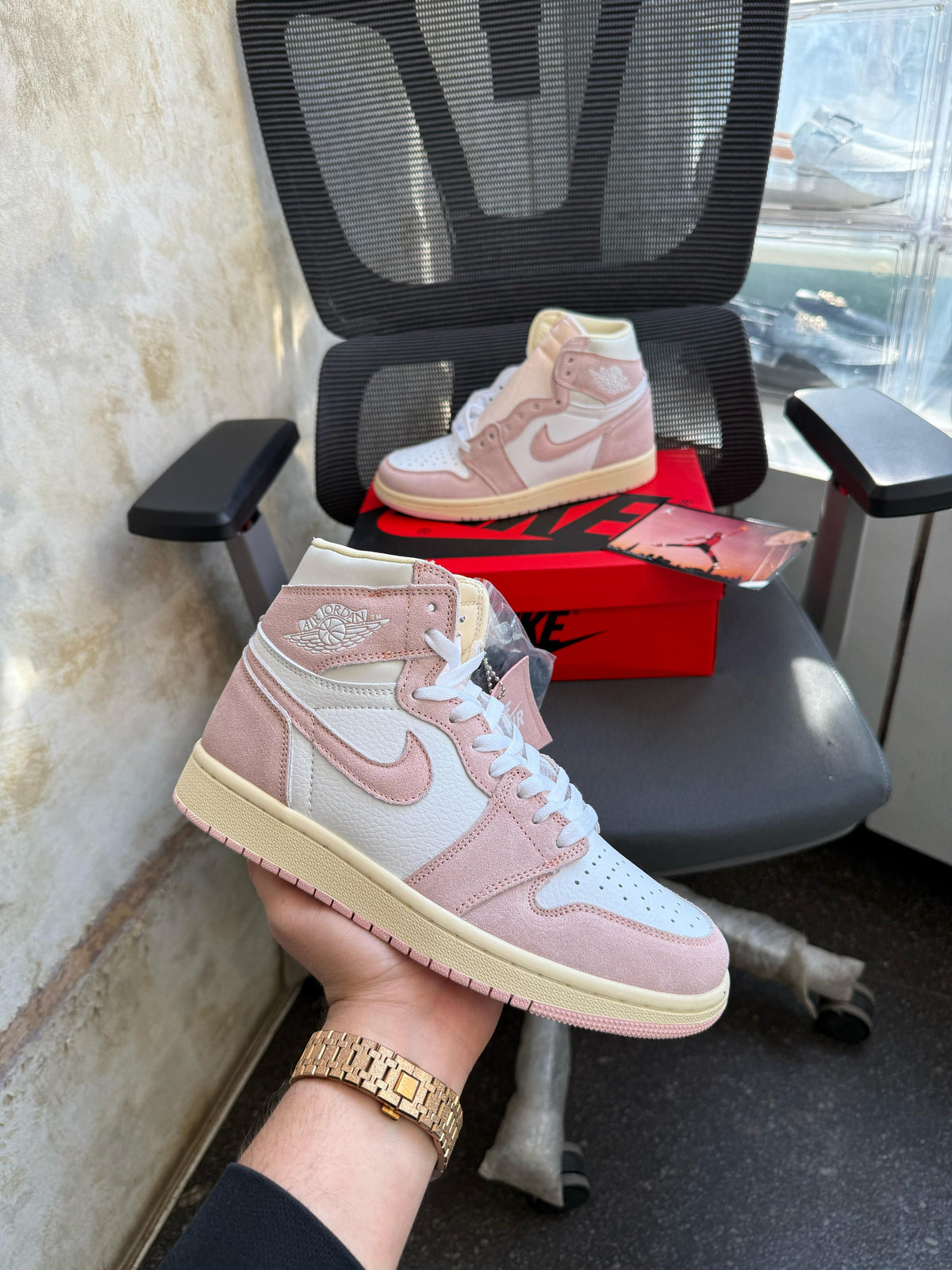 AIR JORDAN 1 WASHED PINK U. A