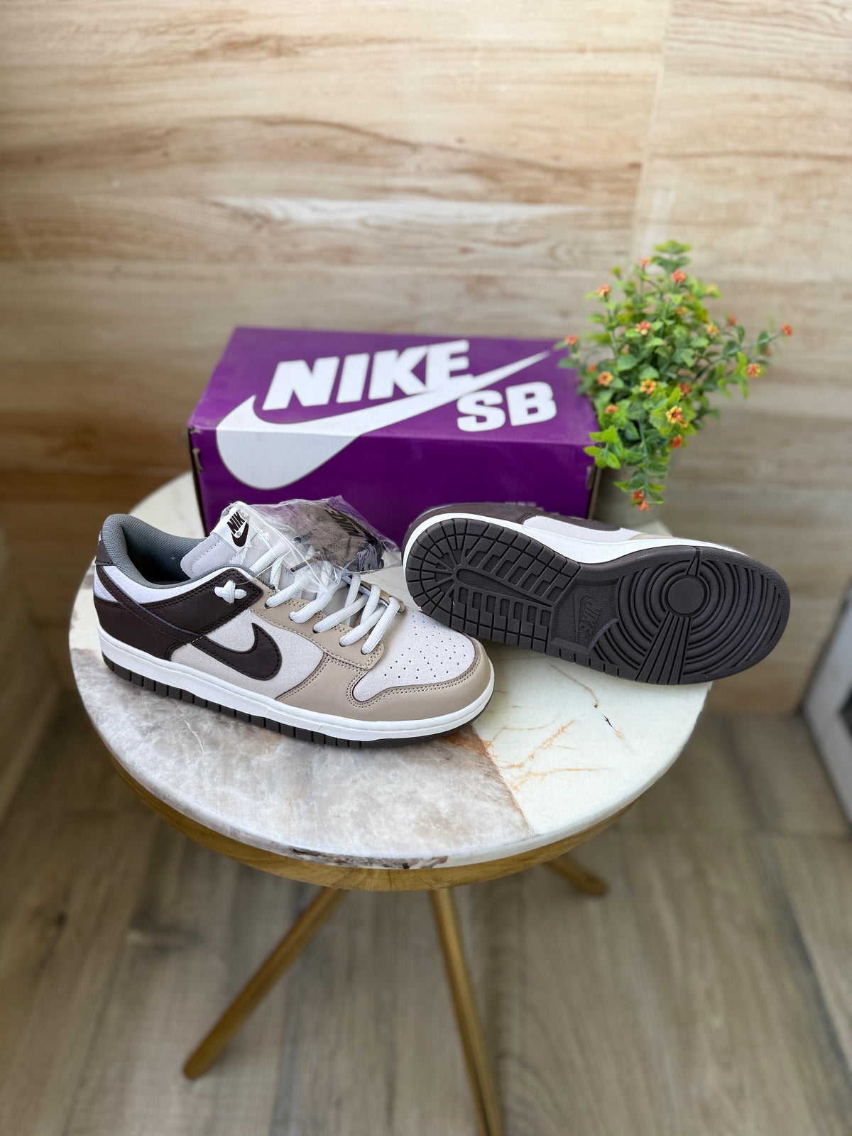 NIKE SB DUNK LOW x OTOMO BROWN WHITE