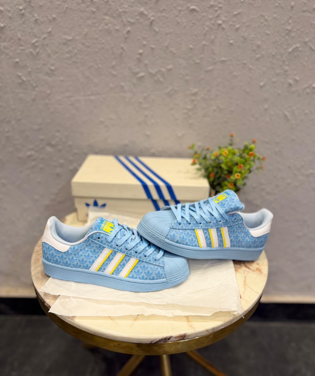 ADIDAS SUPERSTAR 2ND GENERATION SKY IMPRINT LOGO