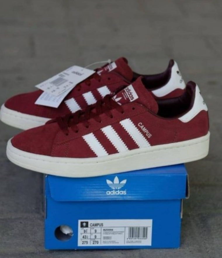 ADIDAS CAMPUS 80S COLLIGATIVE BURGANDY