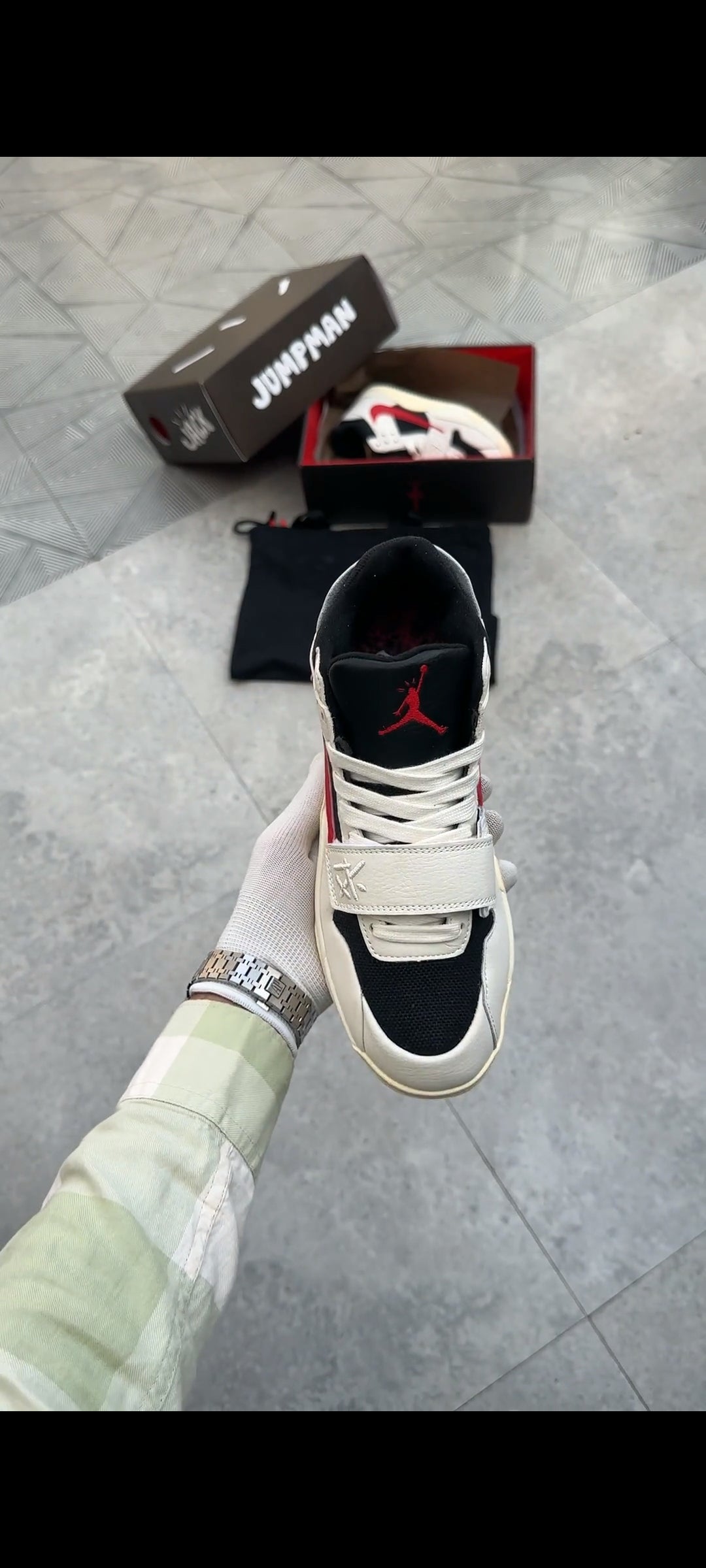 TRAVIS SCOTT X NIKE AIR JORDAN JUMPMAN JACK TR UNIVERSITY RED