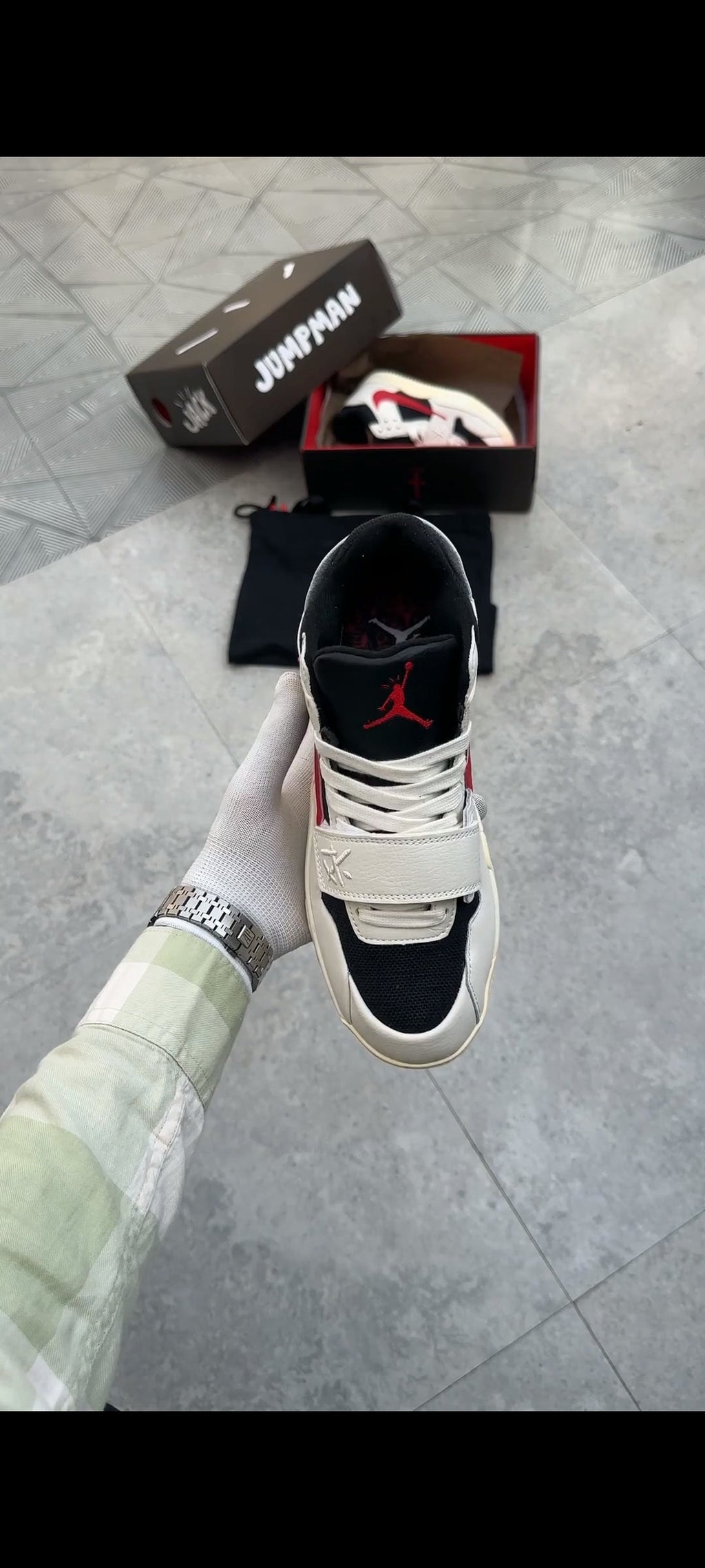 TRAVIS SCOTT X NIKE AIR JORDAN JUMPMAN JACK TR UNIVERSITY RED