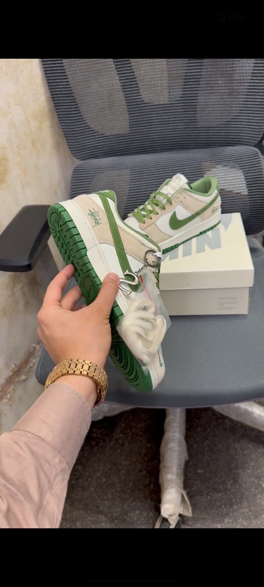 NIKE SB DUNK STUSSY LOW