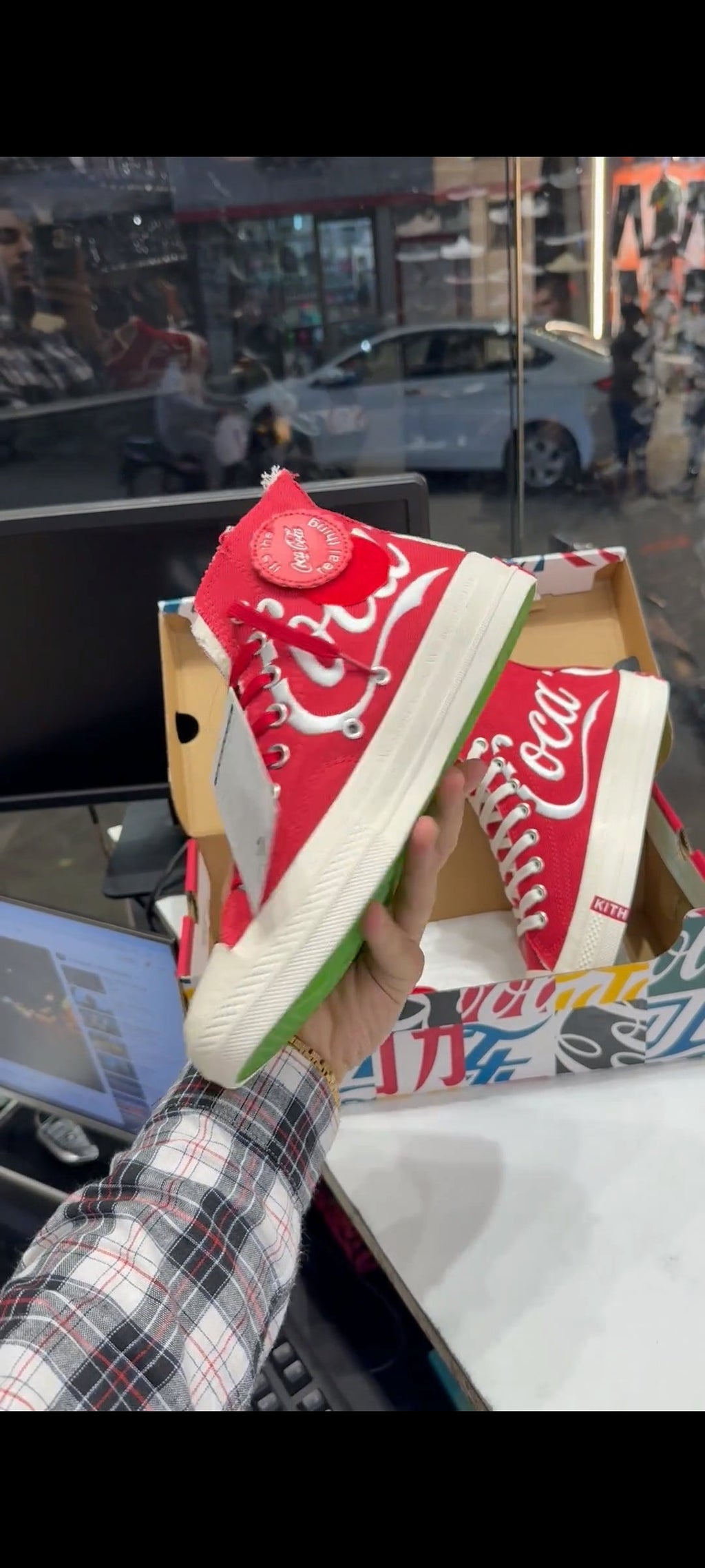 CONVERSE CHUCK TAYLOR 70 KITH X  COCO COLA